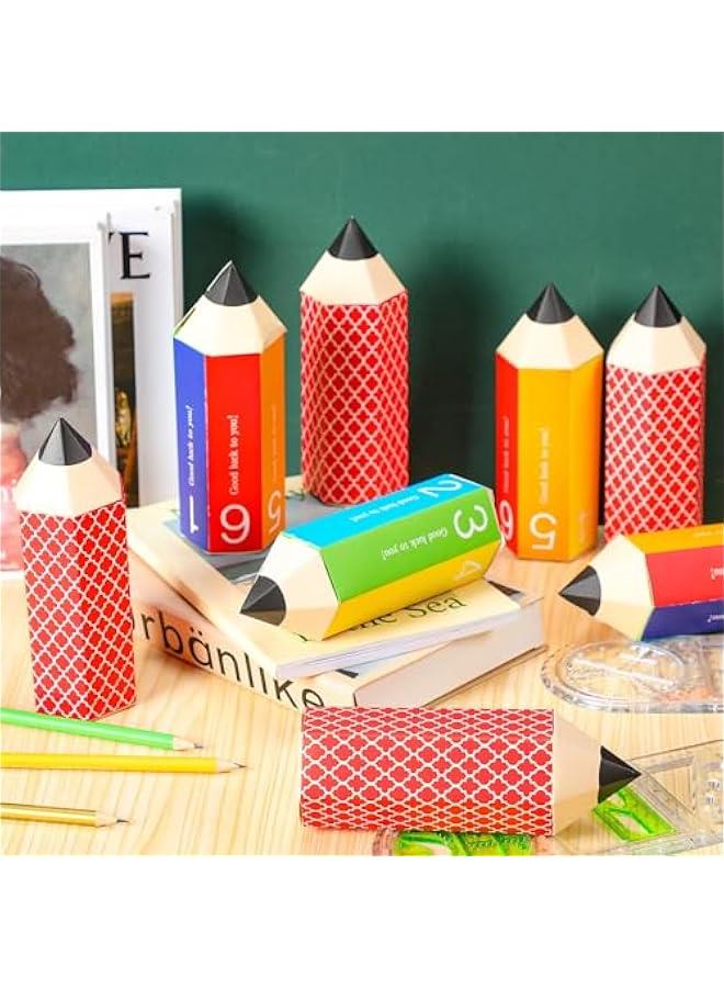 MOXO 24  Back to School  Box Party Favor Box Pencil Shaped Candy Box for Birthday Party Graduation Back to School Birthday Party Supplies - Image 2