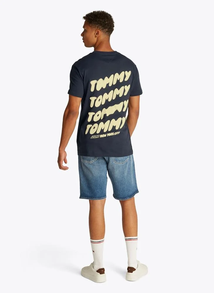 TOMMY JEANS Bubble Crew Neck T-Shirt