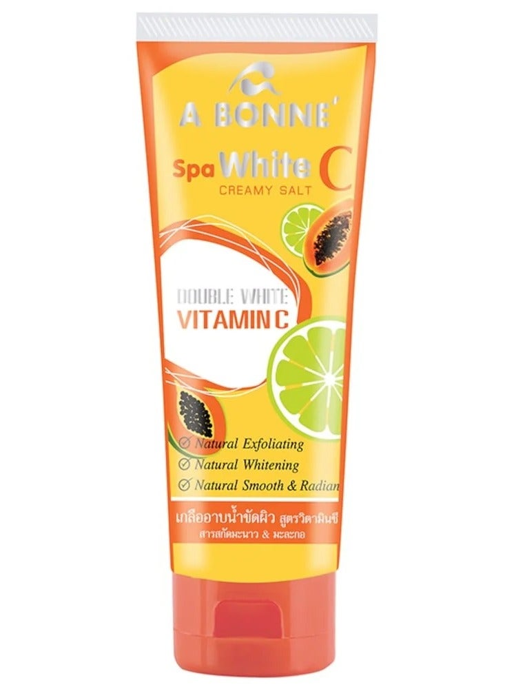 A BONNE Spa White C Creamy Salt Double White Vitamin C 350 g