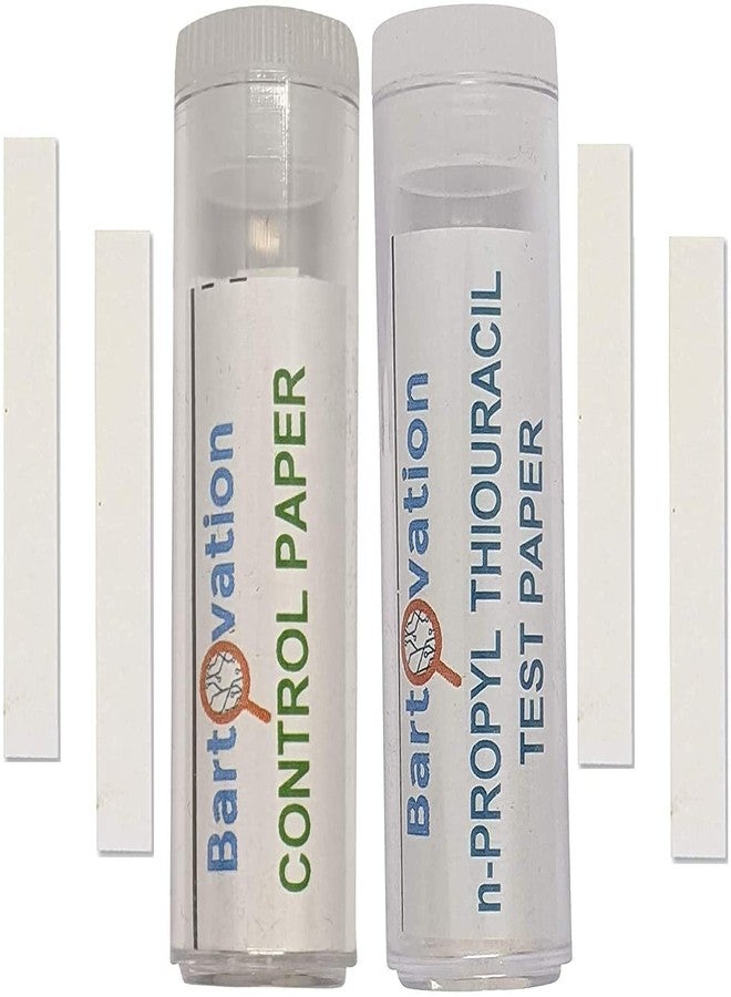 Bartovation Classroom Genetic Taste Testing Experiment Kit, N-Propylthiouracil (N-Prop) and Control Paper [Each Vial Contains 100 Strips]