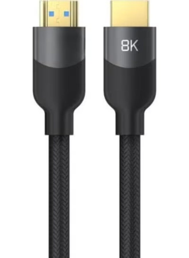 Premium 8K@60Hz / 4K@120Hz HDMI 2.1 Cable – Braided High-Speed with HDCP, ARC & HDR – 3 Meters - Image 1