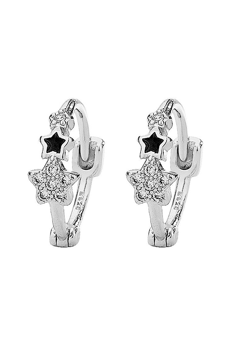 Goolsky Delicate Star Clip-On Earrings – Unique Design, Lightweight & Comfortable for All-Day Wear, No-Piercing Needed - Image 2