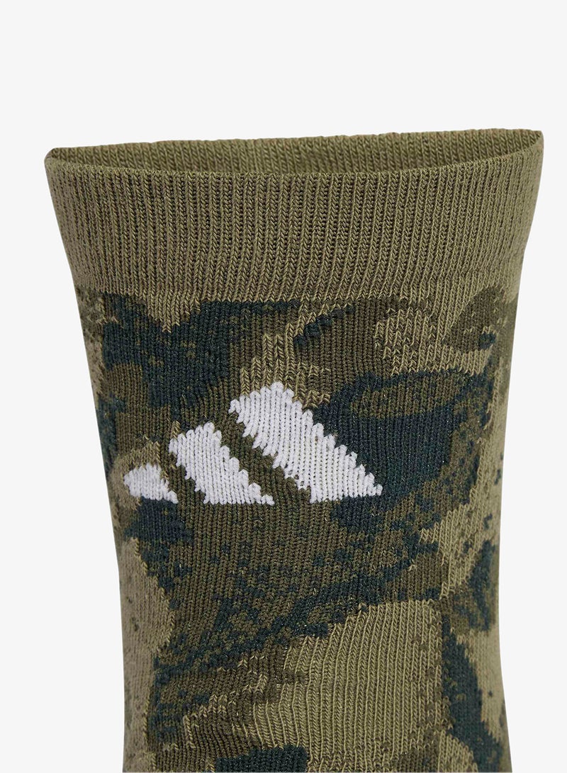 Adidas Youth 3 Pack Camo Socks - Image 3