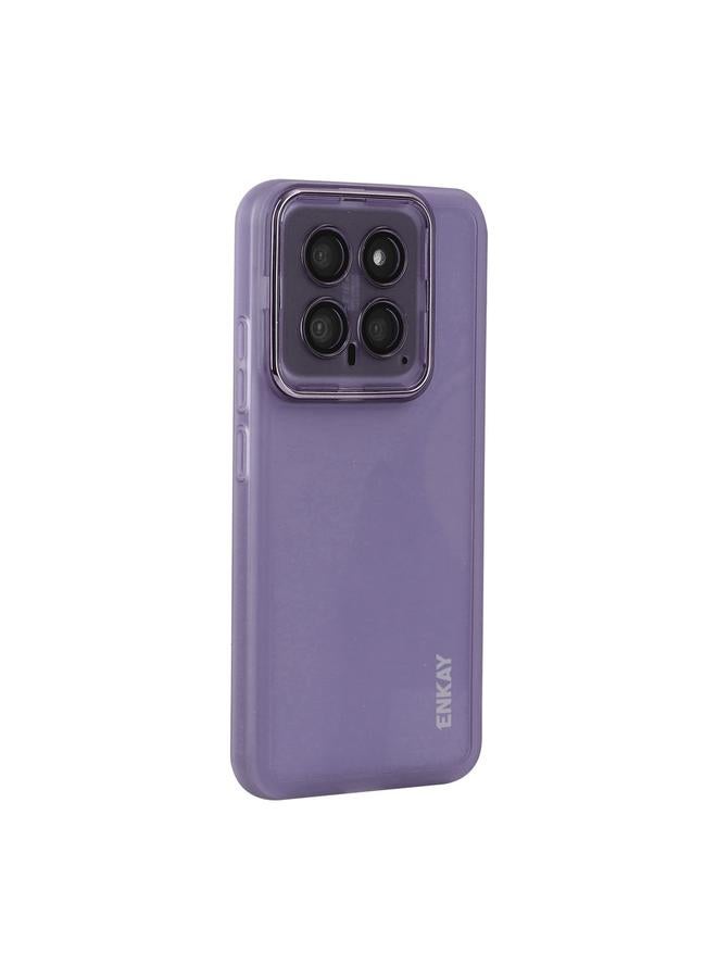 Case For Xiaomi 14 Pro Hat-Prince Translucent Matte TPU Phone Case with Lens Film