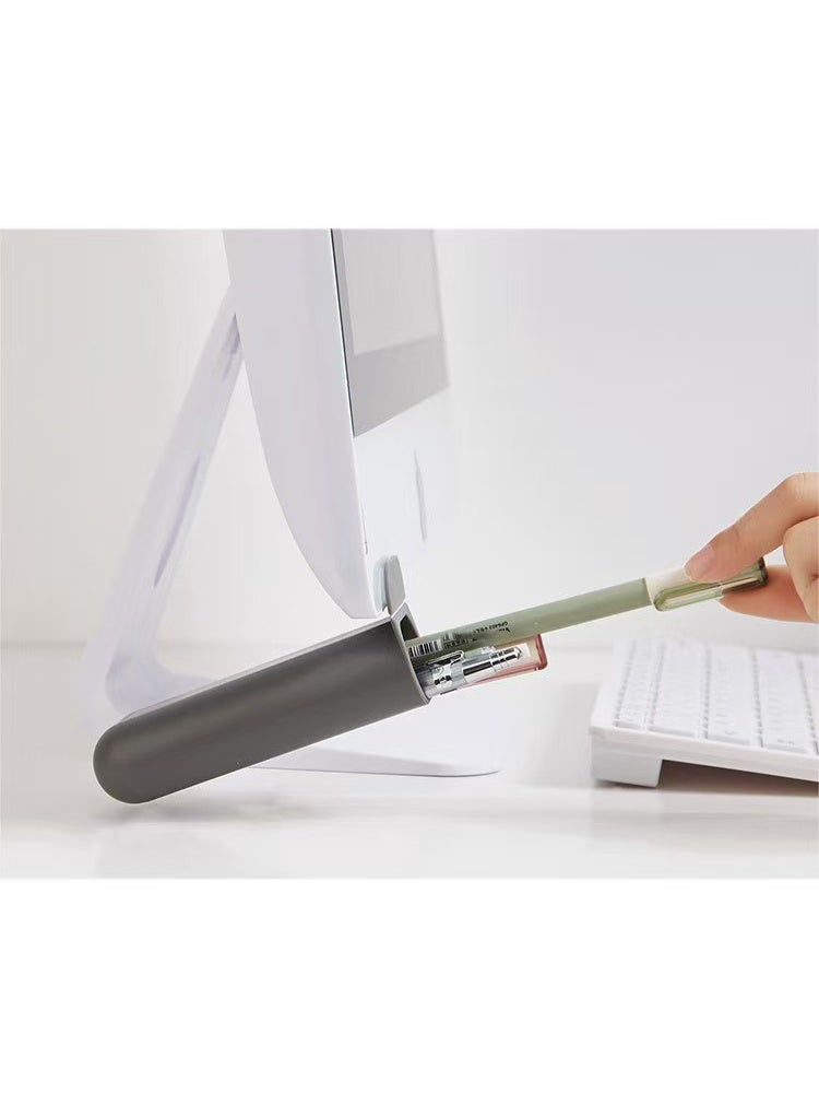 منظم أقلام سطح المكتب، حافظة أقلام، لوازم مكتبية، ملحقات مكتب الكمبيوتر، حاويات تنظيم للأقلام، لوازم مكتبية مدرسية - هدايا عمل للعودة إلى المدرسة، مستلزمات المعلم الأساسية - Image 2