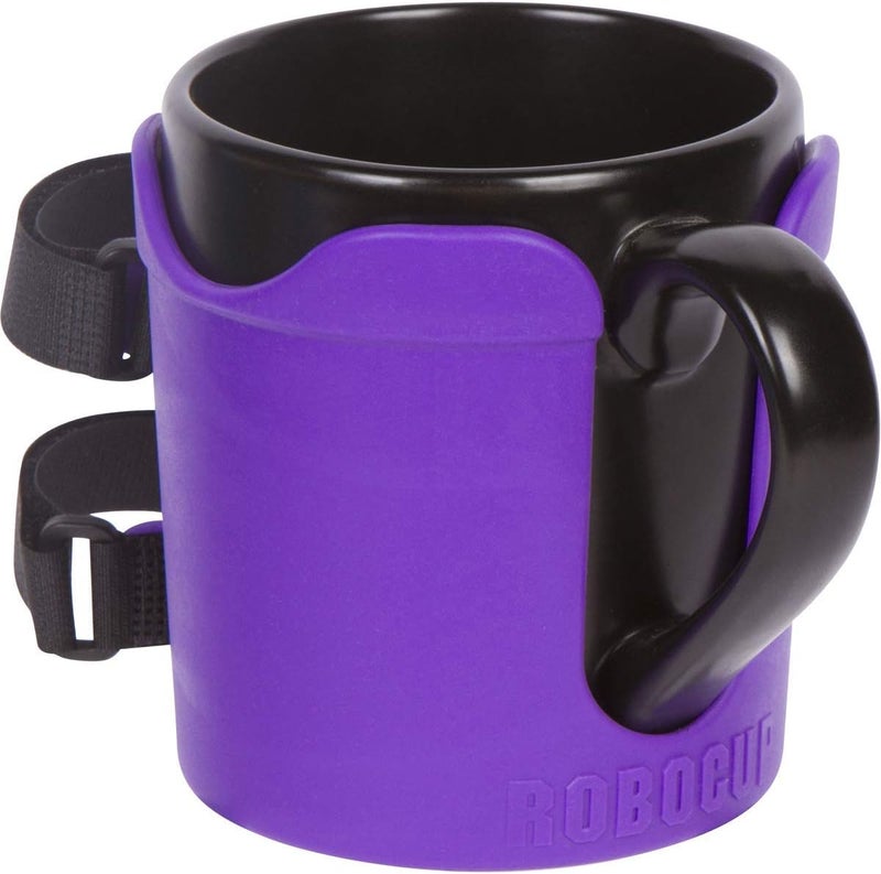 ROBOCUP Plus, (Purple), Add-On Accessory XL Extension Cup Holder, Larger Drink Capacity, Perfect for Boats, Golf Carts, Walkers, Wheelchairs and Work. Made in USA (Includes 1) - Image 4
