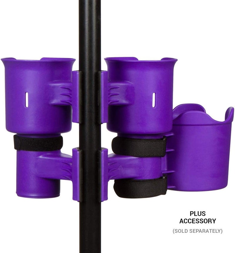 ROBOCUP Plus, (Purple), Add-On Accessory XL Extension Cup Holder, Larger Drink Capacity, Perfect for Boats, Golf Carts, Walkers, Wheelchairs and Work. Made in USA (Includes 1) - Image 3
