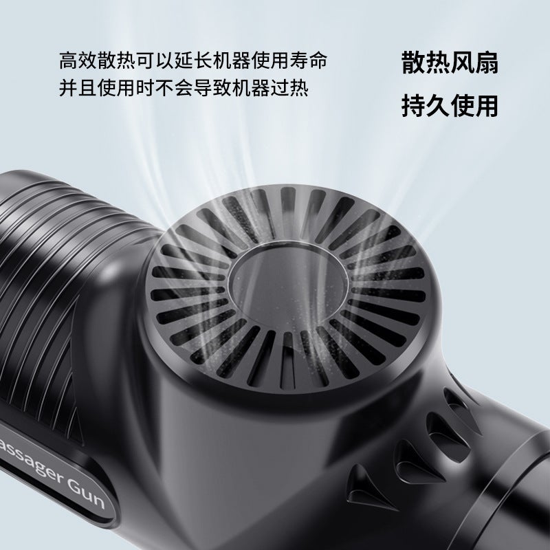 Fascia Gun Electric Massage Grab Portable Muscle Relaxation Massage Instrument Fitness Neck Mask Gun Mini Fascia Gun - Image 5