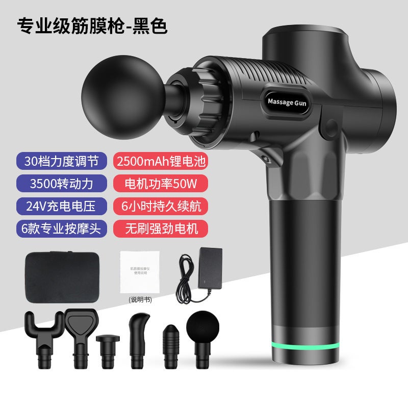 Fascia Gun Electric Massage Grab Portable Muscle Relaxation Massage Instrument Fitness Neck Mask Gun Mini Fascia Gun - Image 1