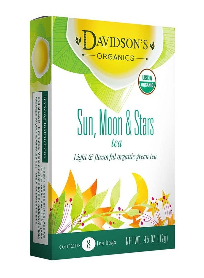 Davidson's Organics, Sun, Moon & Stars, 8-count Tea Bags, Pack of 12 - Image 1