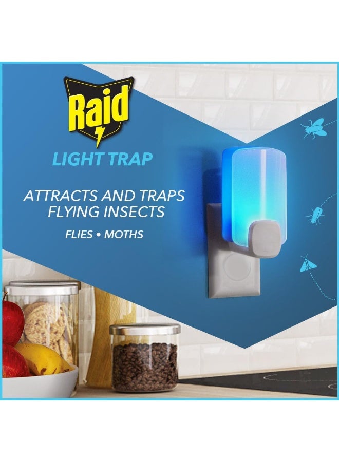 ريد مجموعة مصيدة ضوئية أساسية لحماية منزلك من الحشرات الطائرة بدون مواد كيميائية، تتضمن جهازًا واحدًا وعبوة إعادة تعبئة واحدة، مصيدة داخلية لحماية منزلك. - Image 3