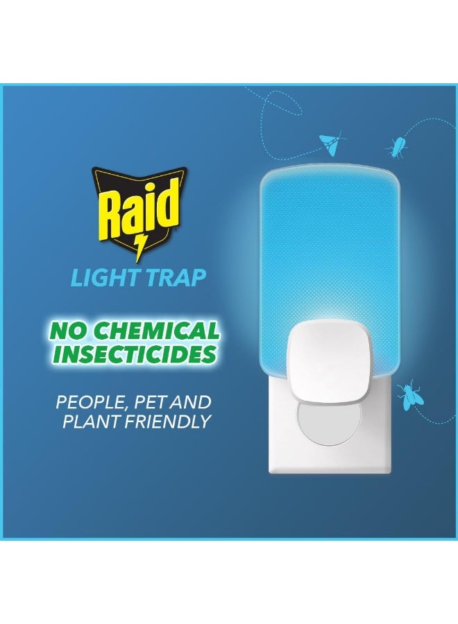 ريد مجموعة مصيدة ضوئية أساسية لحماية منزلك من الحشرات الطائرة بدون مواد كيميائية، تتضمن جهازًا واحدًا وعبوة إعادة تعبئة واحدة، مصيدة داخلية لحماية منزلك. - Image 5