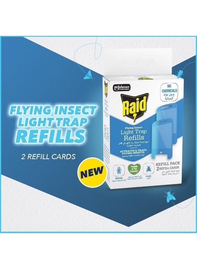 ريد مجموعة مصيدة ضوئية أساسية لحماية منزلك من الحشرات الطائرة بدون مواد كيميائية، تتضمن جهازًا واحدًا وعبوة إعادة تعبئة واحدة، مصيدة داخلية لحماية منزلك. - Image 2