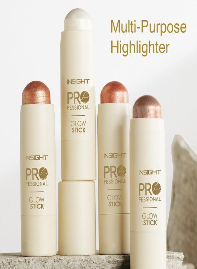 INSIGHT Professional Glow Stick - (Solar) | Glowly Finish | Cream to Powder Texture | Easily Blendable,Travel Friendly - 8.5gm - Image 4