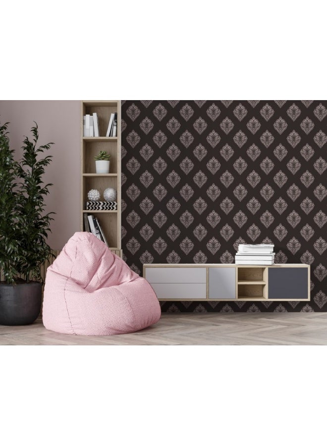 هوم جاليري ورق حائط كلاسيكي من القماش بنمط دمشقي بدون درزات يغطي مساحة تصل إلى 4.2 متر × 3 متر مع لاصق وأداة تنعيم - Image 2