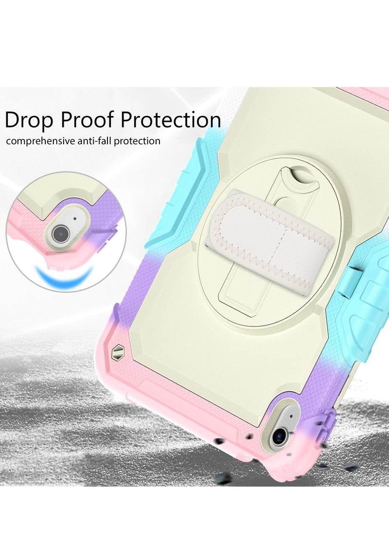 GULFLINK Back Cover Protect Case for ipad 10th 10.9 inch 2022（A2757/A2777 ) Colorful pink  - Image 5