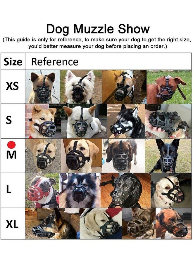 كمامة/غطاء فم للكلاب لمنع عض الكلاب - حزام أمان للحيوانات الأليفة قابل للتعديل كمامة بلاستيكية مع غطاء فم/قفص سلة (صغير جدًا) - Image 3