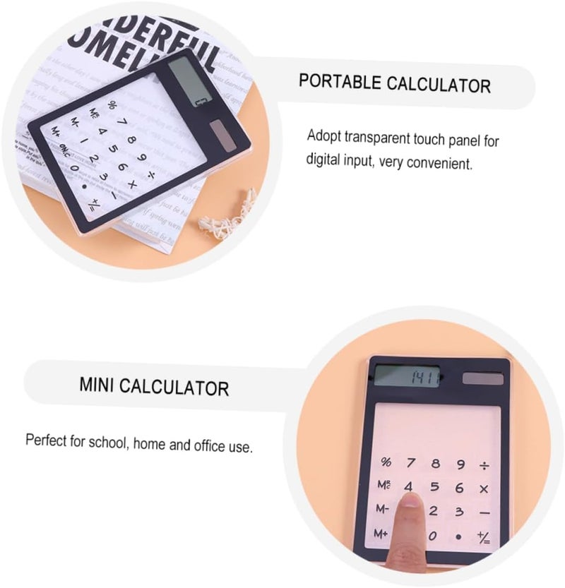 Simple practical structure NUOBESTY 2Pcs Ultra Thin Solar Calculator Accounting Tool for Home School Office Use Lightweight Portable Easy to Carry for Complex Calculations Easy hand assemble compatible Lightweight Classic modern blend design Cost saving user oriented build Cross-location transit friendly build Set product combo compatible Cost effective upgraded craftsmanship Major city pickup option All-season available stock Daily universal pick Backup reserve local stock Space saving design picks Modern look Pre-sale confirmed stock Hanging space save Natural tone color options All season compatible build Wide daily application Matte anti slip finish Cross part assemble fit Size-sorted warehouse storage Economical varied sizing picks Repeated assemble detach compatible All governorates deliver - Image 5