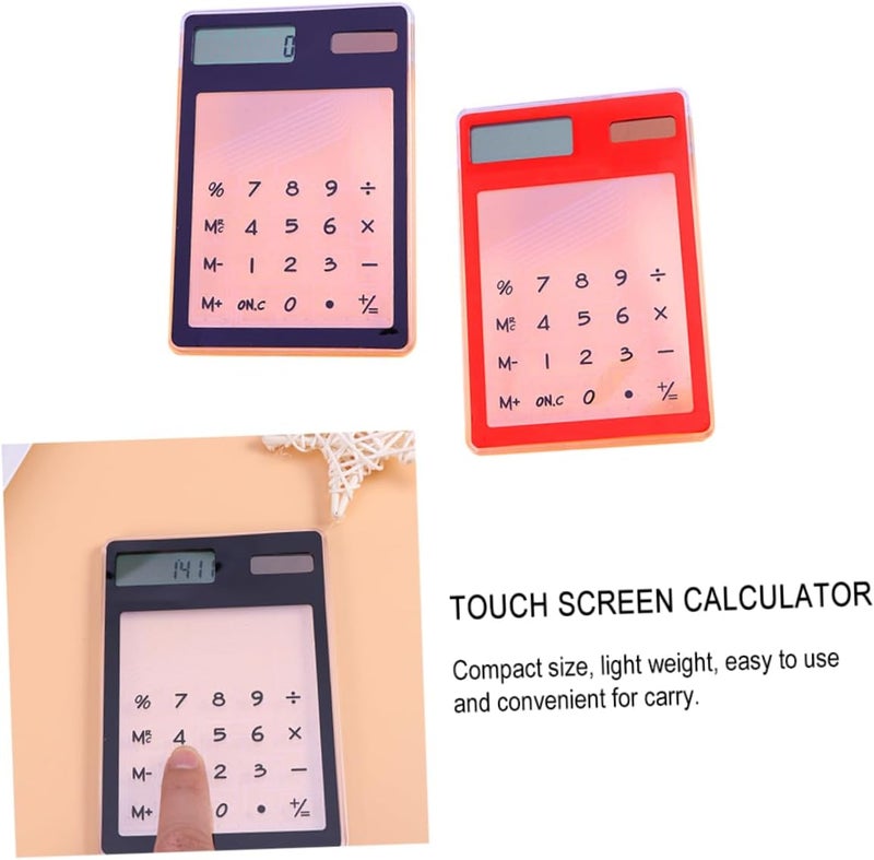 Simple practical structure NUOBESTY 2Pcs Ultra Thin Solar Calculator Accounting Tool for Home School Office Use Lightweight Portable Easy to Carry for Complex Calculations Easy hand assemble compatible Lightweight Classic modern blend design Cost saving user oriented build Cross-location transit friendly build Set product combo compatible Cost effective upgraded craftsmanship Major city pickup option All-season available stock Daily universal pick Backup reserve local stock Space saving design picks Modern look Pre-sale confirmed stock Hanging space save Natural tone color options All season compatible build Wide daily application Matte anti slip finish Cross part assemble fit Size-sorted warehouse storage Economical varied sizing picks Repeated assemble detach compatible All governorates deliver - Image 3