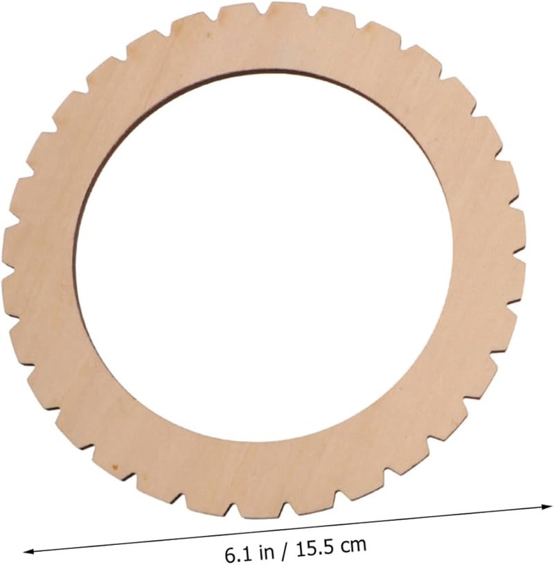 Wooden Crochet Weaving Loom Round Craft Kit For DIY Handmade Tapestry - Image 4