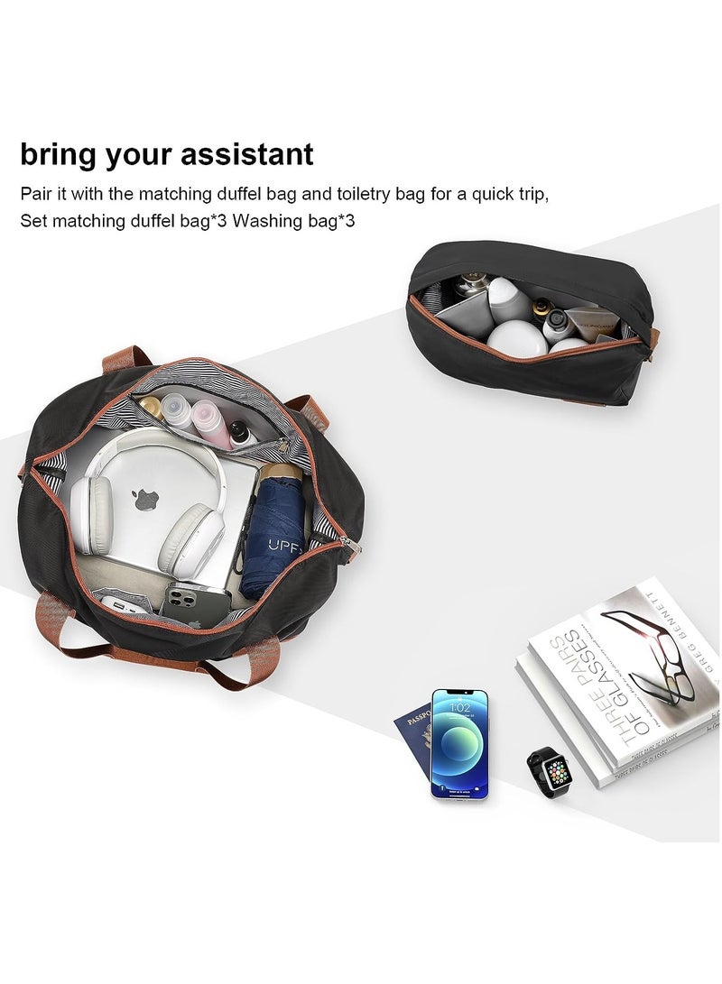 Coollife 5-Piece Travel Bags with TSA Approved Lock, Lightweight Hard Shell Luggage Suitcase Set - Image 4