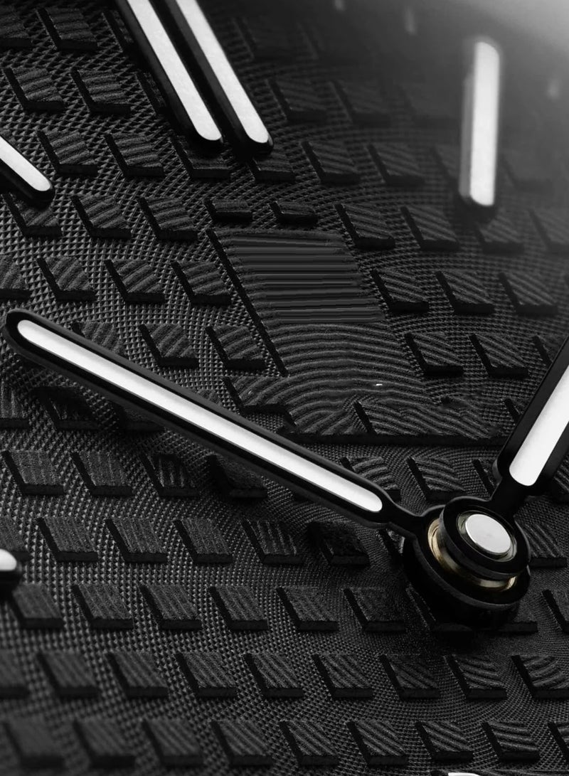 Wtech Fashion Watch High Quality Water Resistant 50M Stylish Watch - Black - Image 3