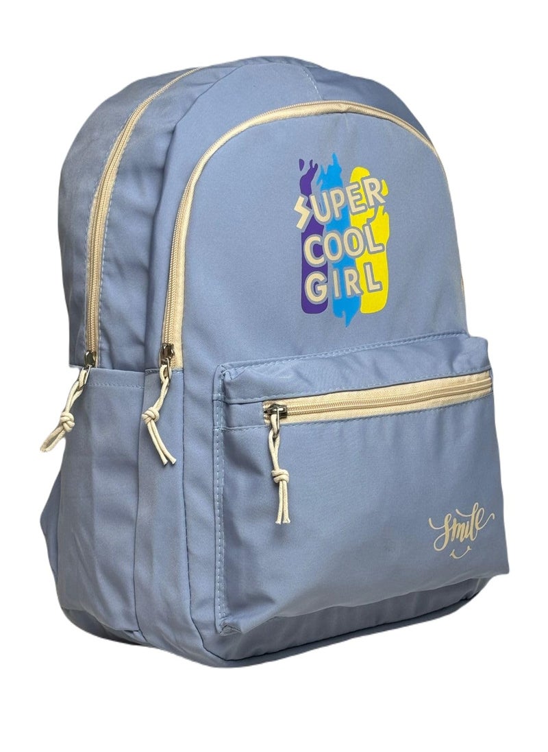 QSHOP - Premium Quality School Backpack, Laptop Backpack, Waterproof Backpack, 3 Main Pockets Meet All Needs for Teenagers, Students, Women (32 * 25 * 13cm) - Image 1