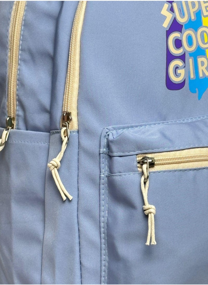 QSHOP - Premium Quality School Backpack, Laptop Backpack, Waterproof Backpack, 3 Main Pockets Meet All Needs for Teenagers, Students, Women (32 * 25 * 13cm) - Image 1