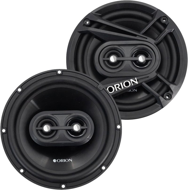 Orion Cobalt Series CB653 6.5” 3-Way Coaxial Car Speakers, 240W, 4 Ohms, Full Range, Enhanced Bass, Polypropylene Cone & Butyl Rubber Surround, Easy Install (Pair) - Image 4