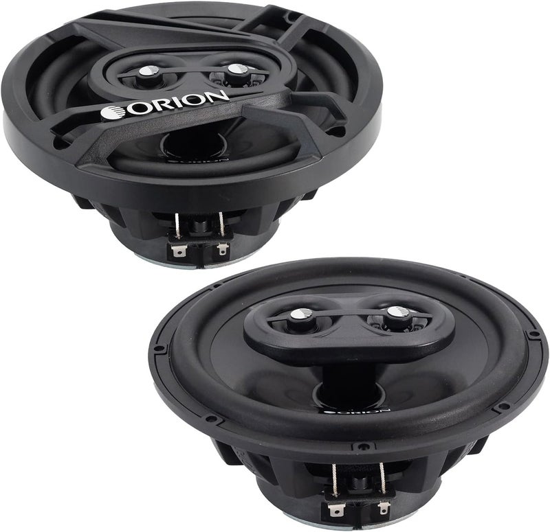Orion Cobalt Series CB653 6.5” 3-Way Coaxial Car Speakers, 240W, 4 Ohms, Full Range, Enhanced Bass, Polypropylene Cone & Butyl Rubber Surround, Easy Install (Pair) - Image 5
