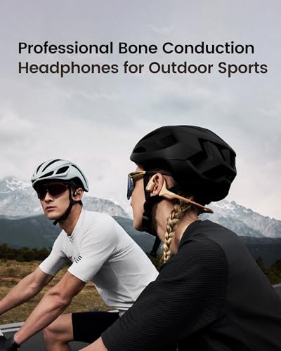 mojawa Purra Run Bone Conduction Sport Headphones, Open-Ear Bluetooth Headphones with Mic, IP67 Waterproof, Deep Bass, Voice Control, Secure Fit for Running, Cycling, and Workouts (Black) - Image 2