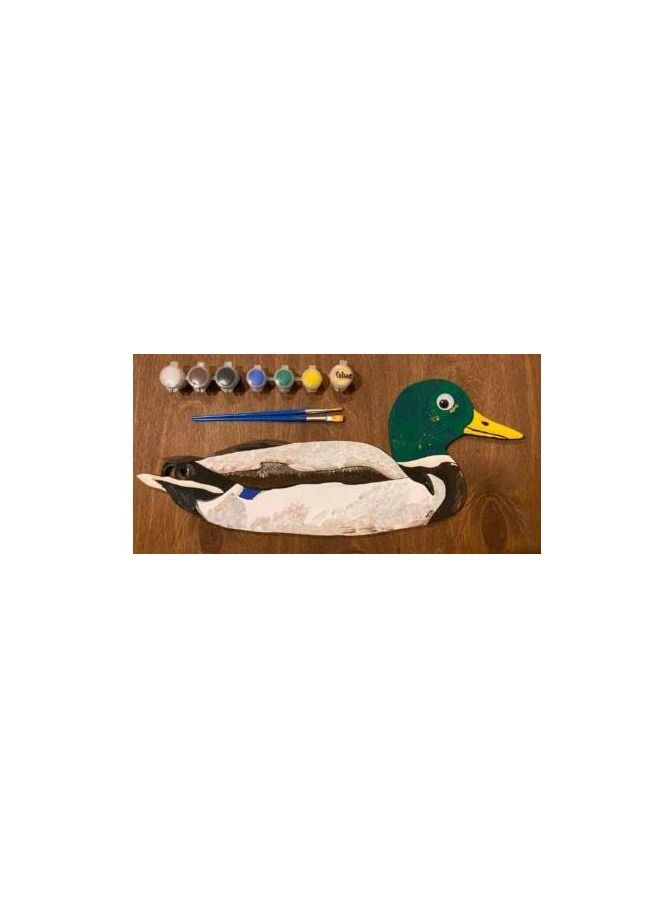 Craft DIY Wooden Duck Painting Kit - Image 2