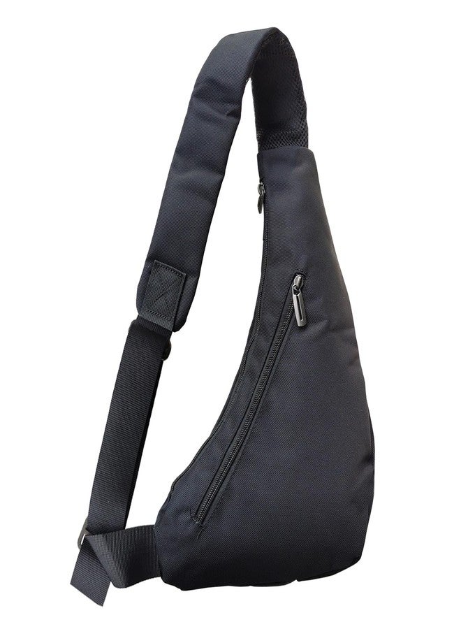 INNTURT Sling Bag Crossbody Bags for Women Men Sling Purses Shoulder Bag Travel Bag Backpack Black - Image 4