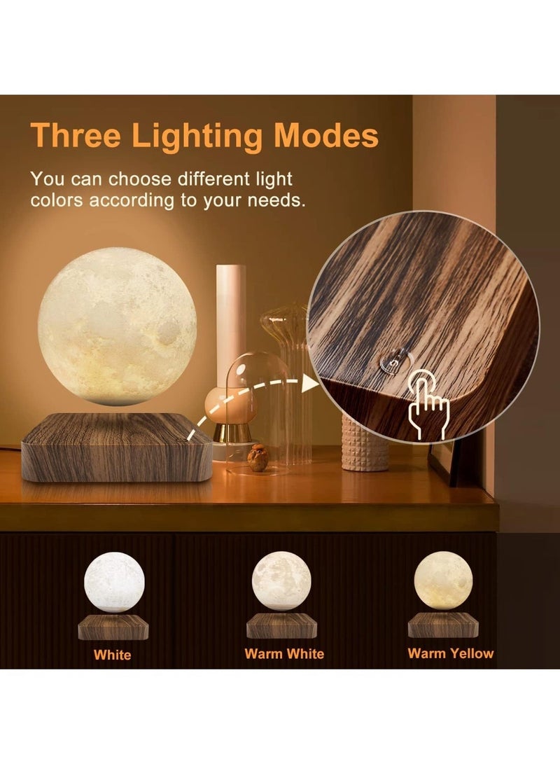MOOCCI Levitating Moon Lamp Magnetic Floating LED Moon Light | 3D Moon Night Lamp | Home Décor Gift for Girls Boys Children Teenagers - Image 5