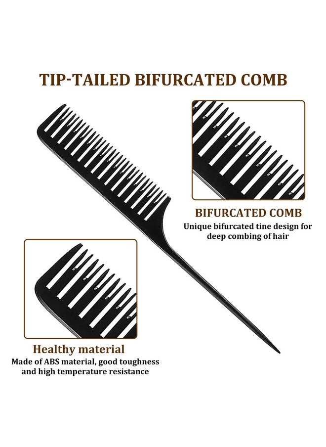 1st Choice 1st Choice Professional Hair Combs for Women Styling Hair Combs Plastic Weaving Combs for Highlighting,3-Way Weaving & Sectioning Foiling Comb for Hair Coloring, Highlighting, Balayage  - Image 5