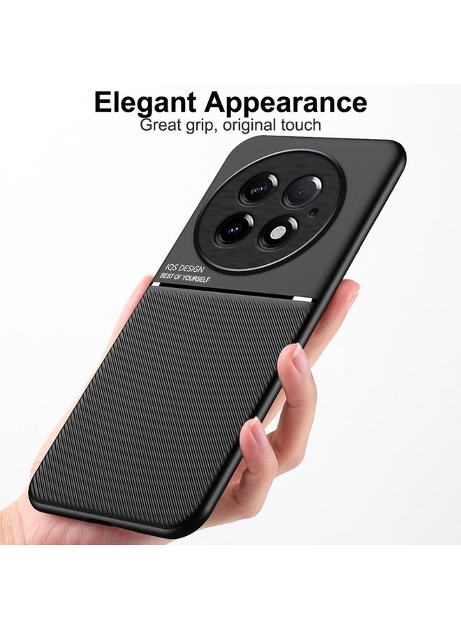 اس-توب جراب لهاتف OnePlus 13 الكلاسيكي المائل والحبيبي المغناطيسي المصنوع من مادة البولي يوريثان الحراري الهجين - Image 2