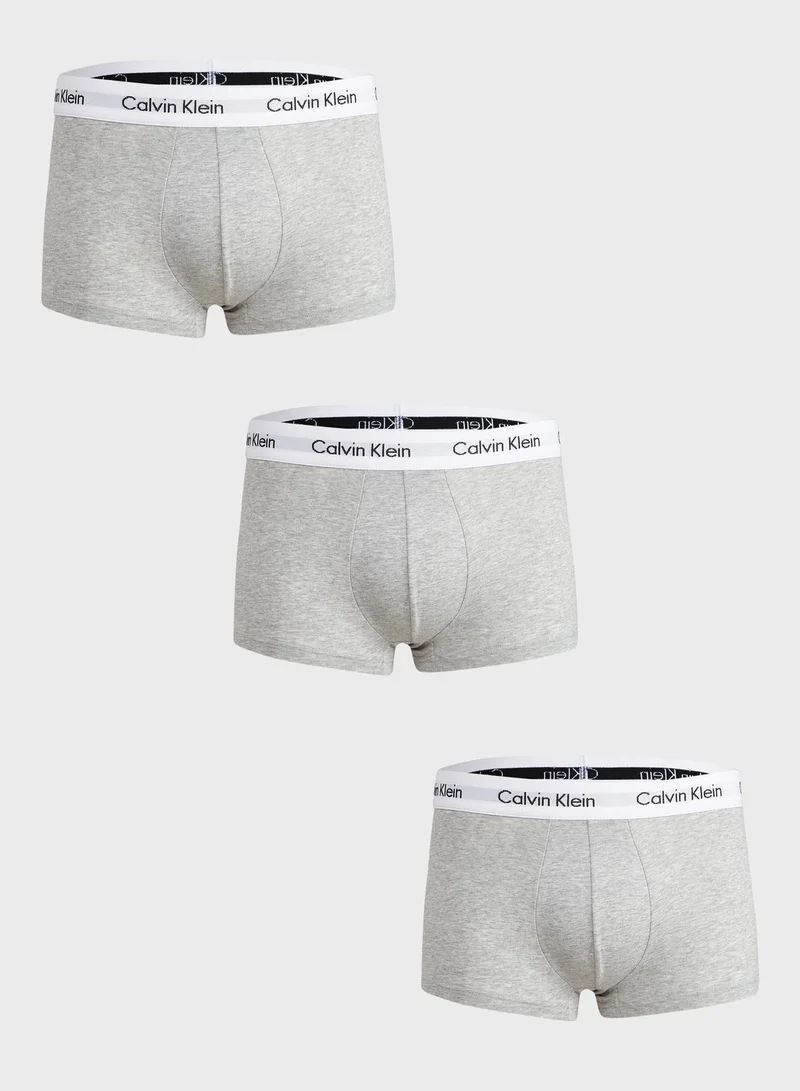 CALVIN KLEIN 3 Pack Essential Trunks