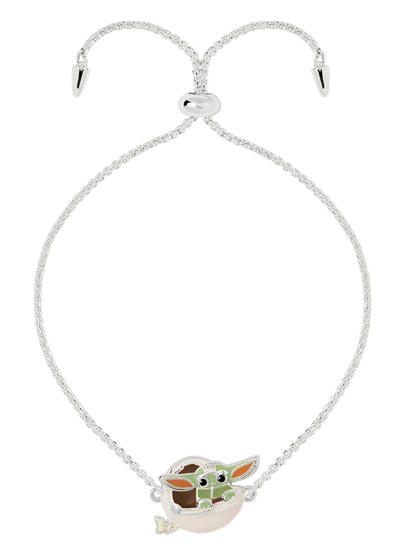 ديزني Star Wars The Mandalorian, Child Multicoloured Enamel Lariat Bracelet BF00537SL.PH