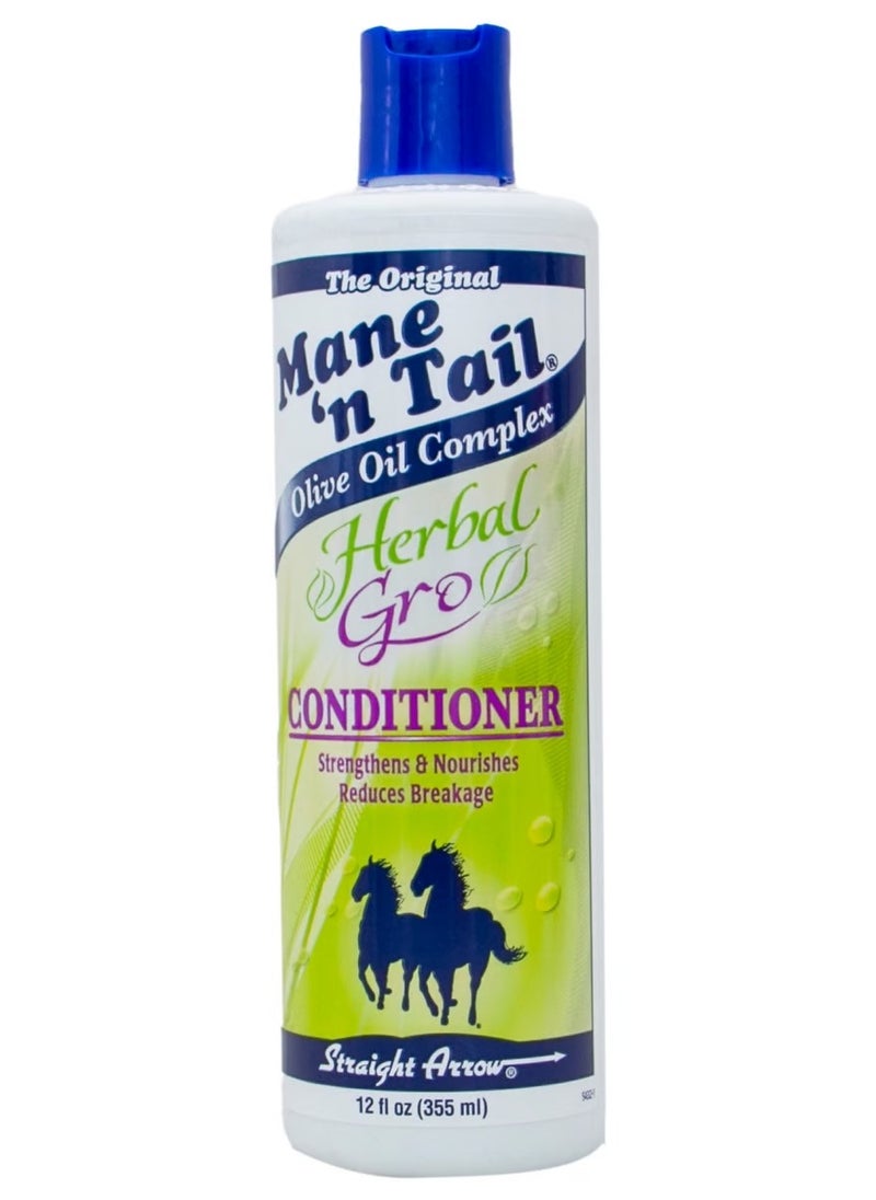 Mane 'n Tail Herbal Gro Conditioner 355ml  - Image 1