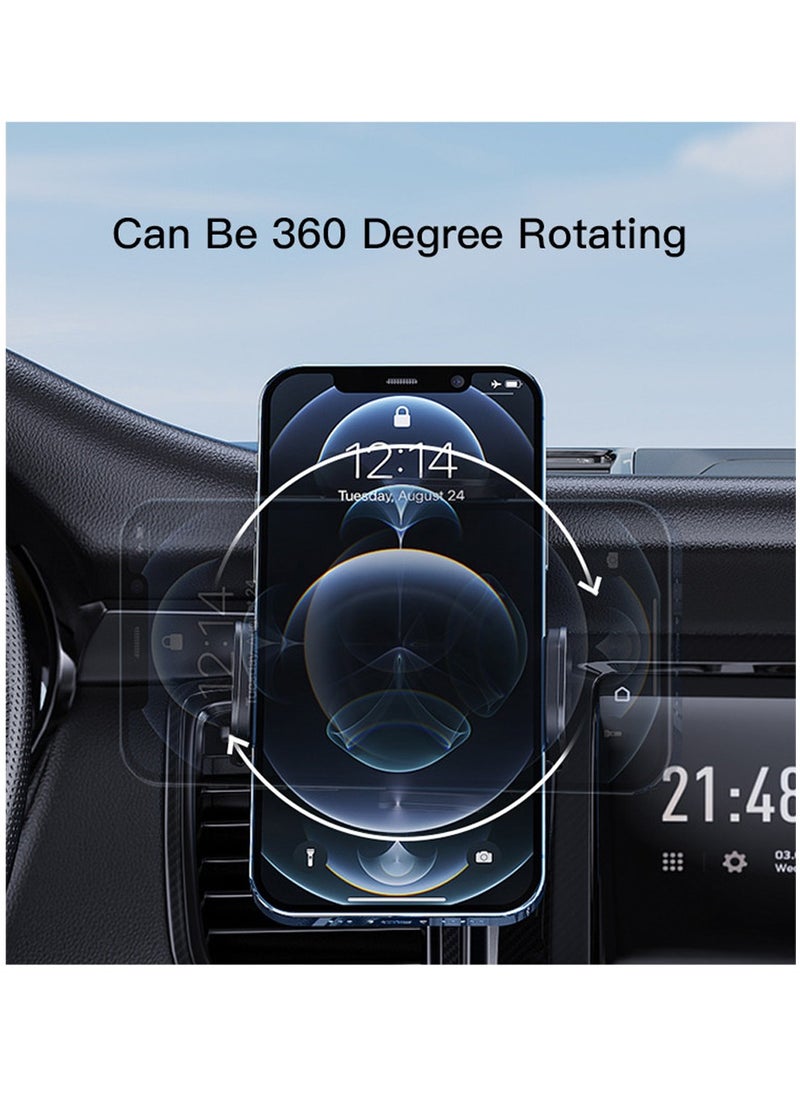 Yesido Yesido C133 New Design Electronic Clamp Arm Smart One Button Control For Car Mobile Phone Holder - Black  - Image 3