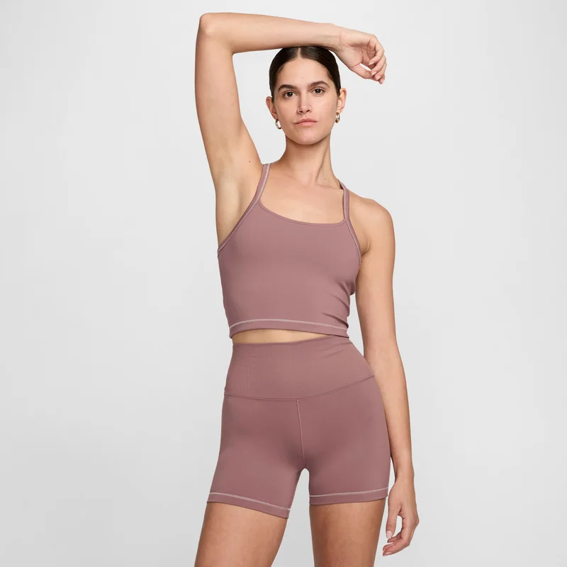 Women's One Fitted Dri-FIT Training Crop Tank Top