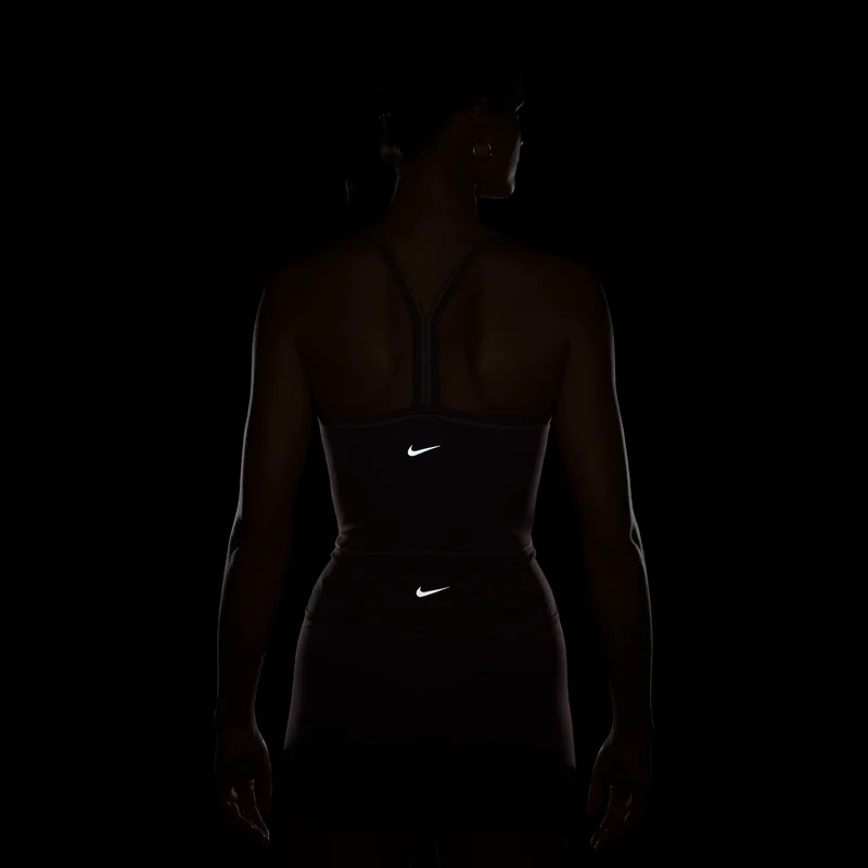 Nike Brown Women's One Fitted Dri-FIT Training Crop Tank Top for Women | Best Price UAE