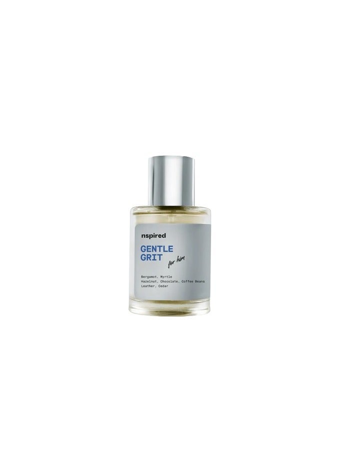 Nspired Beauty Gentle Grit EDT for Men – Woody Gourmand Perfume - Image 2