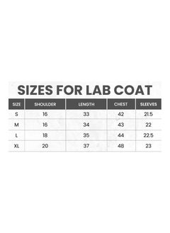 ABJ Unisex  Labcoat Long Sleeve Professional Medical Coat  - Image 4