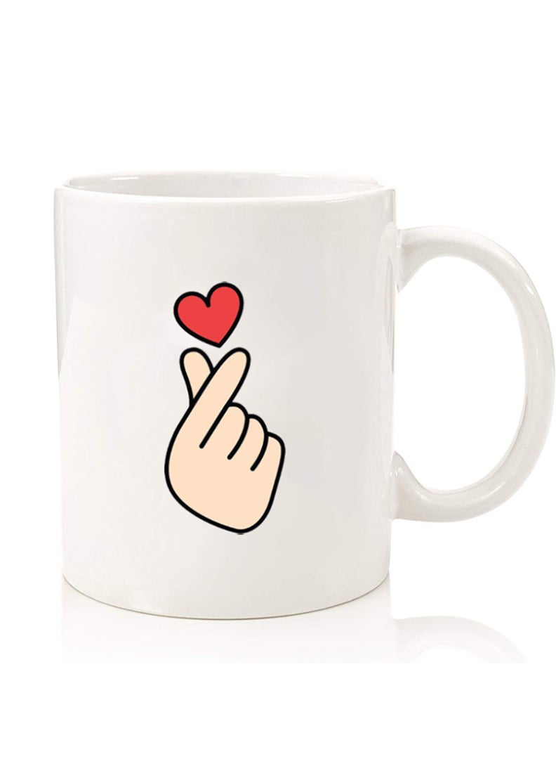 Theodor Premium Quality Two Sided Printed Coffee Mug Tea Cup For Home Office, Kids Men Women Snap Love - Image 1