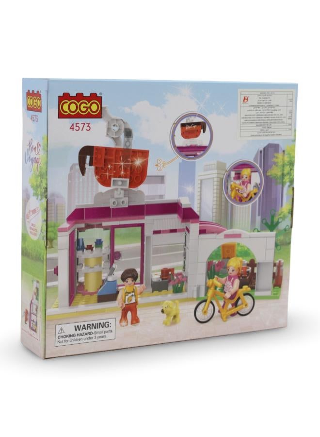 Cogo Bon Voyage Café Building Blocks Set – 240 Pieces - Image 2