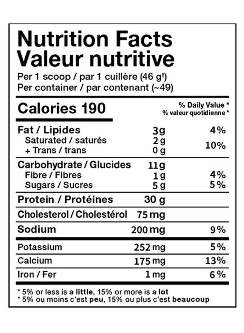 أولماكس نيوتريشن اول واي بروتين كلاسيك -  شوكولاتة بزبدة الفول السوداني - (2.27 كجم) - Image 2