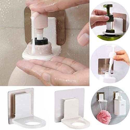 Koyet Wall Hanging Stand for Multipurpose Used on soap Holder/sanitizer/Water Bottle & Other (no Bottle Included)(1pcs) - Image 2