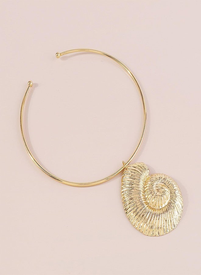 Frodete Beach Seashell Conch Necklace Adjustable Lightweight Shell Pendant Jewelry for Women Summer Vacation Ocean Themed Accessories - Image 5