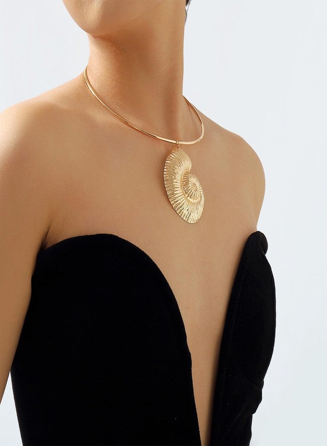Frodete Beach Seashell Conch Necklace Adjustable Lightweight Shell Pendant Jewelry for Women Summer Vacation Ocean Themed Accessories - Image 3